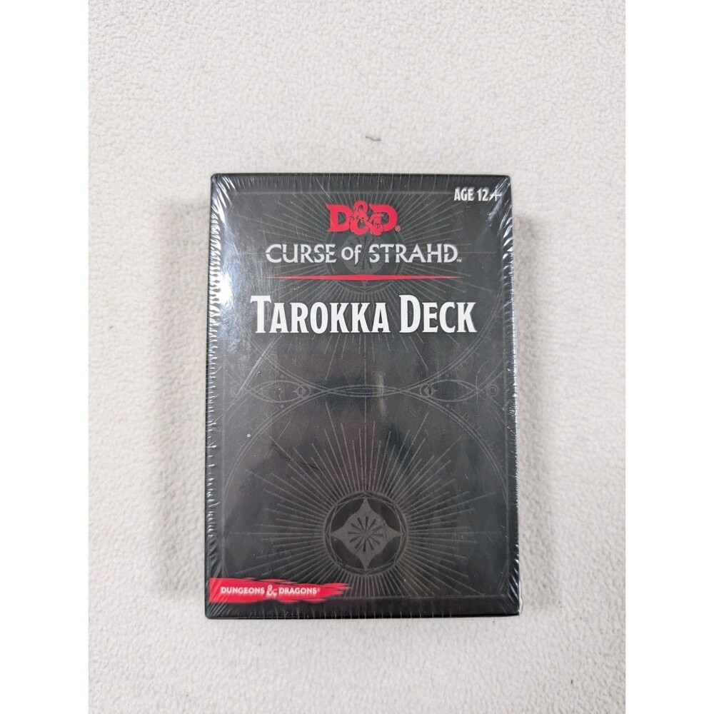 NEW & SEALED! 2018 D&D Dungeons & Dragons Curse of Strahd Tarokka Card Deck NIP!